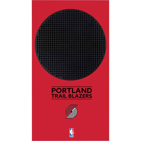 NBA Portland Trail Blazers Standard - Red Xbox Series S Console Skin